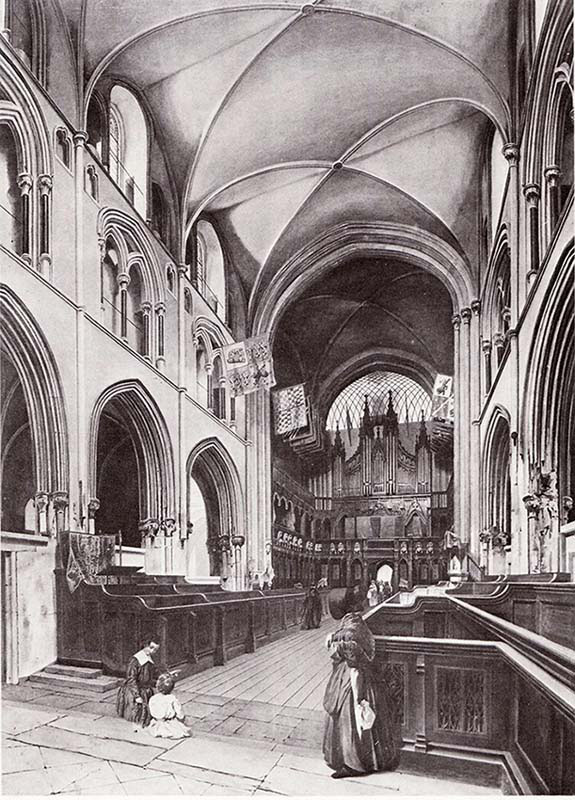 Interior of Saint Patrick's Cathedral